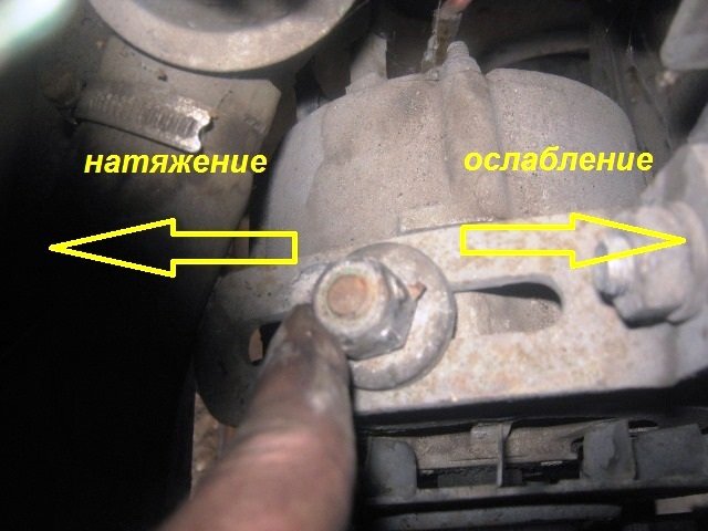 Советы автоэкспертов, как поменять ремень генератора на автомобиле ВАЗ 2107